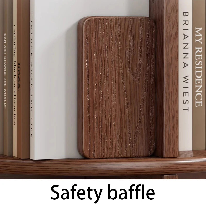 Rotating 6-Tier Wood Corner Bookshelf – Modern Bookcase Rotating Bookcase Babs