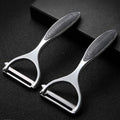 Stainless Steel Vegetable & Fruit Peeler – Non-Slip Handle Vegetable Peeler Babs 2pcs Mix