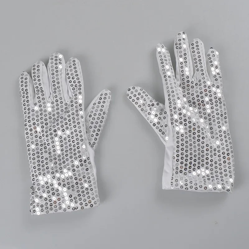 LED Flashing Fingertip Light-Up Gloves – Rave, Party & Cosplay LED Party Gloves Babs