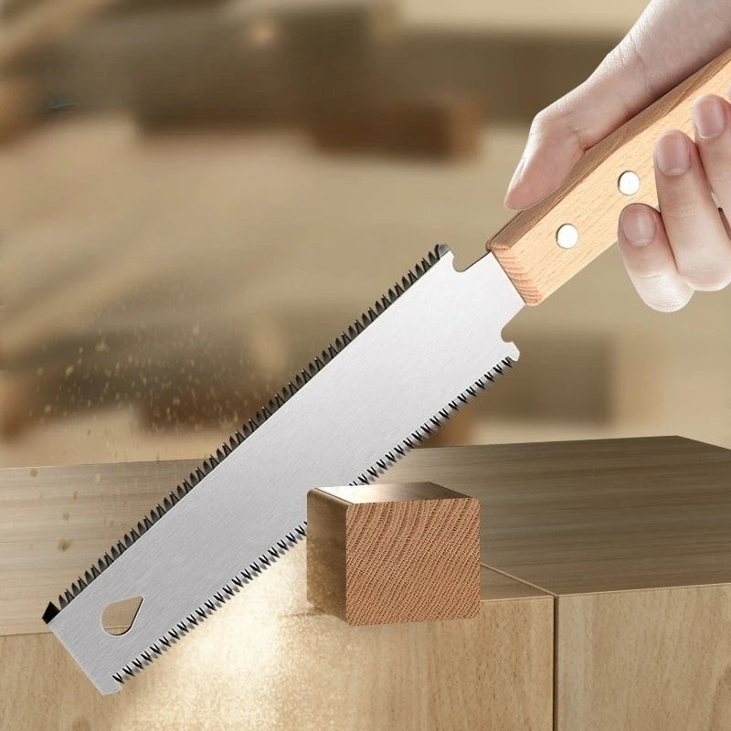 Handheld Pull Saw – Fine Tooth SK5 Steel Wood Saw, 30.5cm Hand Saw Babs