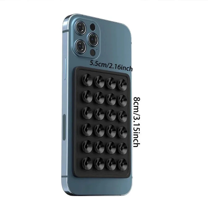 Silicone Suction Cup Phone Wall Holder – Multi-Use, Non-Slip Phone Wall Mount Babs