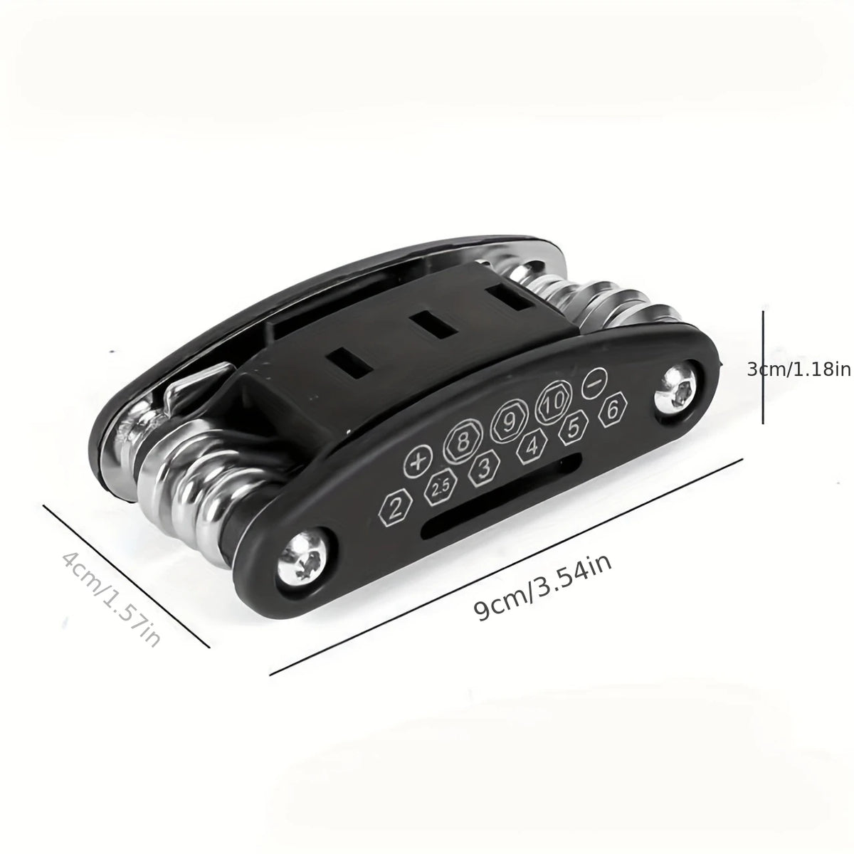 16-in-1 Socket Wrench Set – Non-Slip Rotating Design Tool Socket Wrench Set Babs black