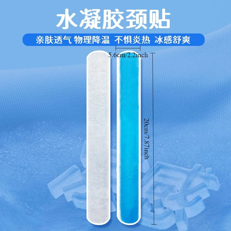 Hydrogel Cooling Neck Strips – Cool Patches for Summer Outdoors Cooling Neck Patches Babs 1pc 5.6x20cm