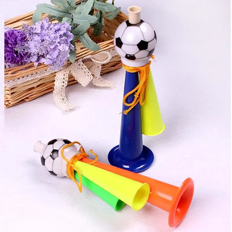 Three-Tube Football Horn – Sports Cheering Noisemaker for Parties Sports Cheering Horn Babs