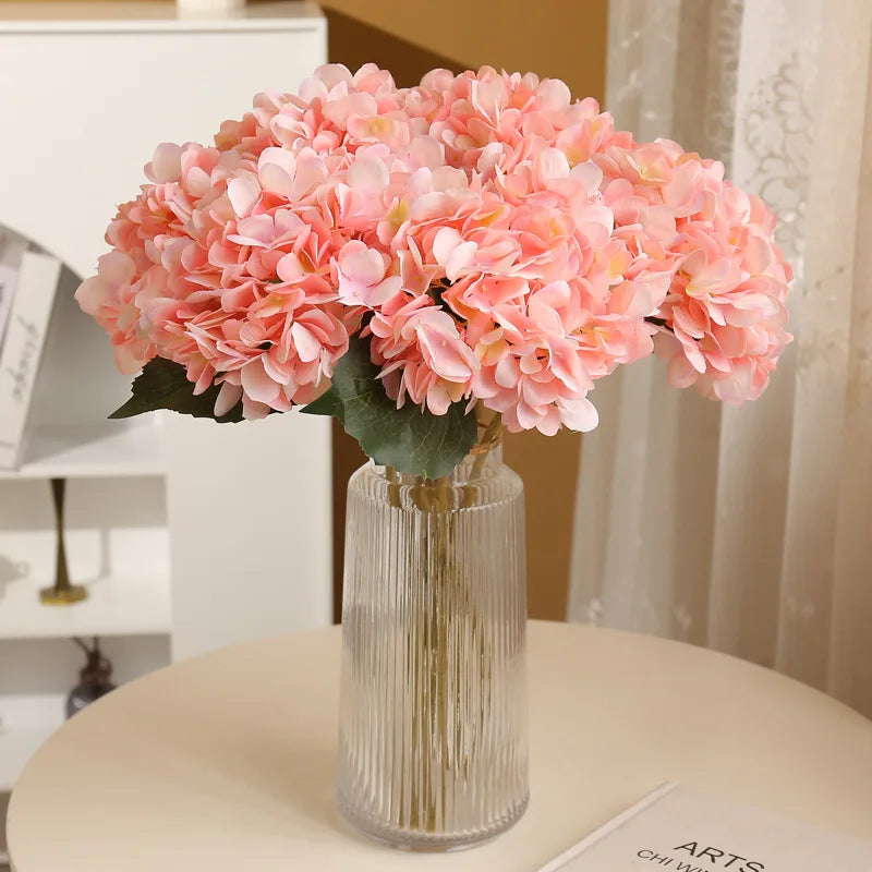 Silk Hydrangea Artificial Bouquet – Wedding & Home Décor Artificial Flower Bouquet Babs