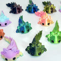 Mini Axolotl Figurine 6CM Movable Joint Toy Desktop Decor Collectible Figurine Babs 1Pc random