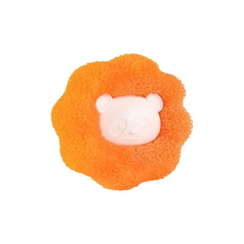 Reusable Pet Hair Remover Laundry Balls – Lint & Fur Catcher Laundry Lint Remover Babs Orange-1PC
