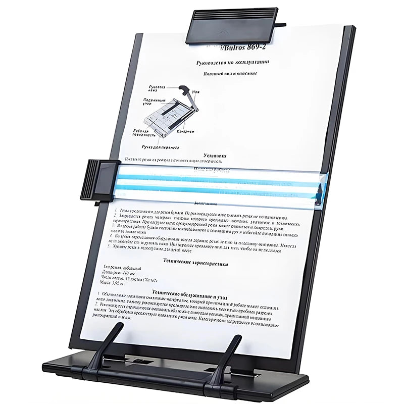 Document Holder Stand | 7 Angles, Foldable, A4 & Letter Document Holder Stand Babs