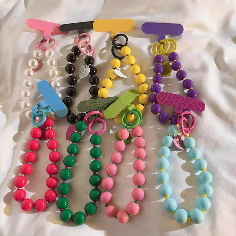 Beaded Phone Wrist Strap – Detachable Cellphone Wristlet Phone Wrist Strap Babs