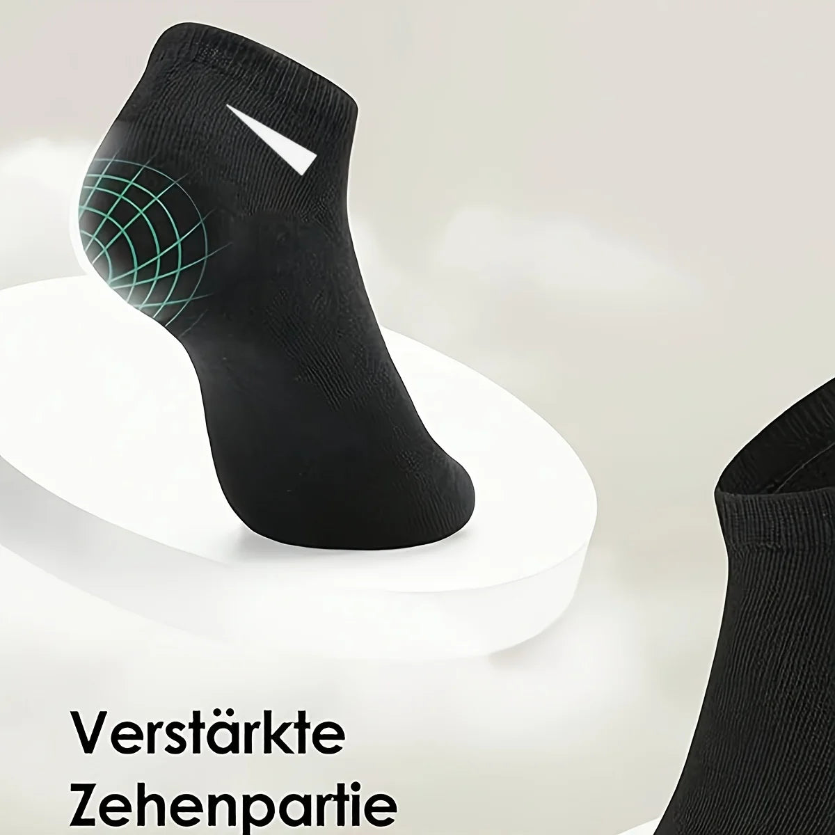 Unisex Low Cut Invisible Socks – Moisture Wicking | 6 & 12 Pack Invisible Ankle Socks Babs