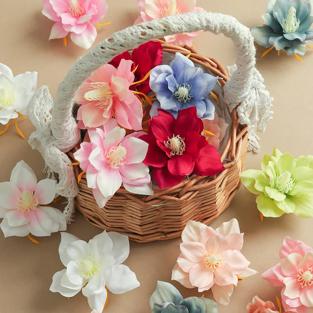10Pcs Silk Peony Artificial Flowers for Wedding & Home Décor Artificial Silk Flowers Babs