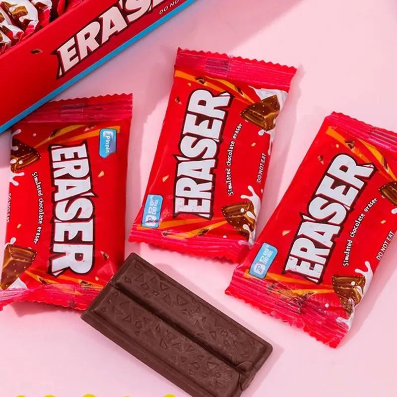 Cartoon Chocolate Eraser – Fun Novelty Pencil Eraser Novelty Eraser Babs