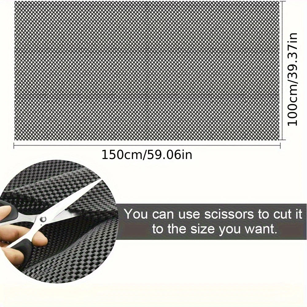PVC Non-Slip Drawer Liner Mat | Waterproof Grip Pad for Cabinets Drawer Liner Mat Babs 100x150cm