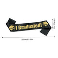 2025 Graduation Cap & Satin Sash Set with Tassel | Party Props Graduation Cap Set Babs 1Pc Satin Sash
