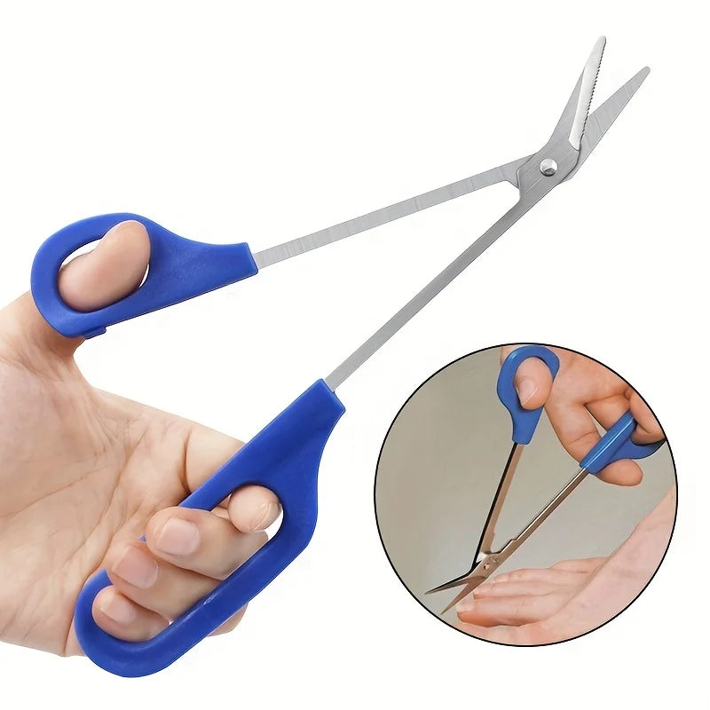 20cm Long Reach Toenail Scissor – Easy Grip Pedicure Clipper Toenail Scissor Babs