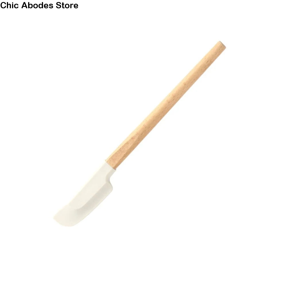 Silicone Baking Spatula – Heat-Resistant Long Handle Scraper Silicone Baking Spatula Babs