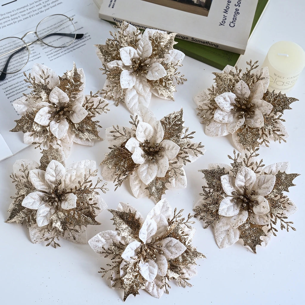 10/20 PCS Silk Artificial Rose Flower Heads | Wedding & Home Decor Artificial Flowers Babs