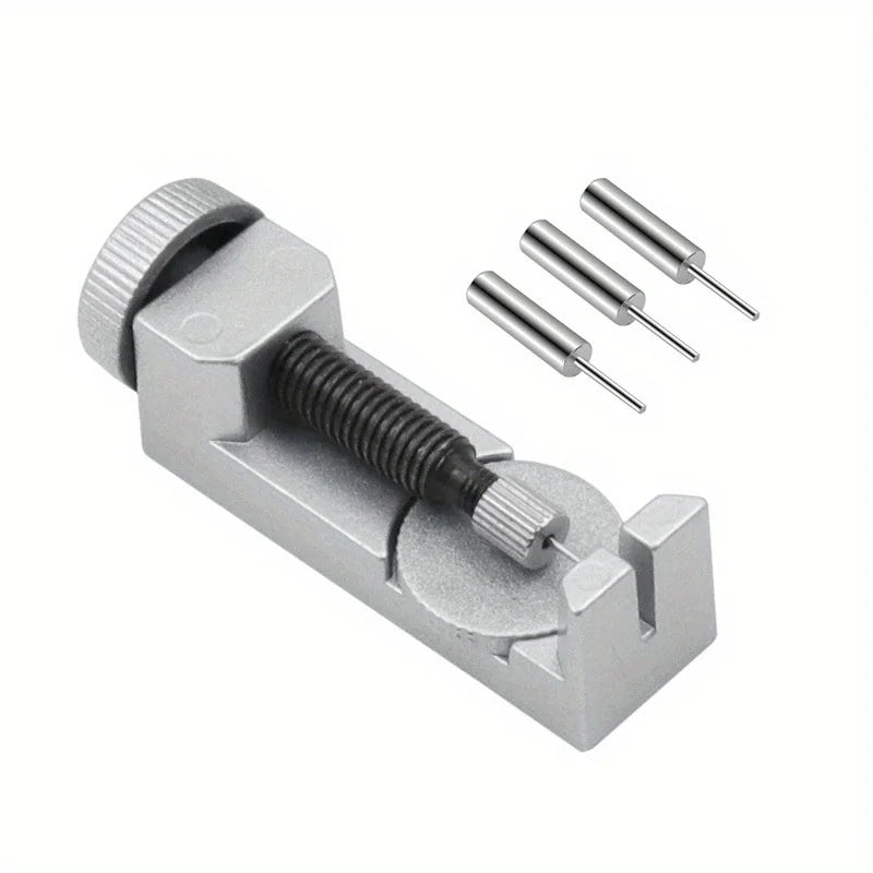 Mini Metal Watch Band Link Remover & Strap Adjuster Tool Watch Repair Tool Babs Silvery
