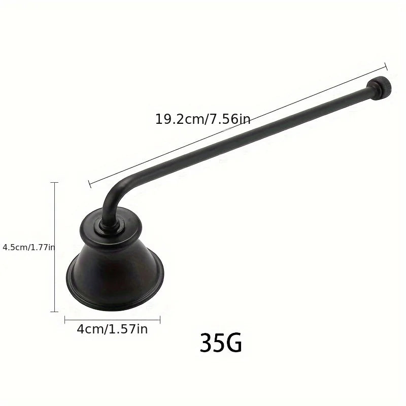 Metal Candle Snuffer – Elegant Multi-Color Candle Extinguisher Candle Snuffer Babs Black wind chime