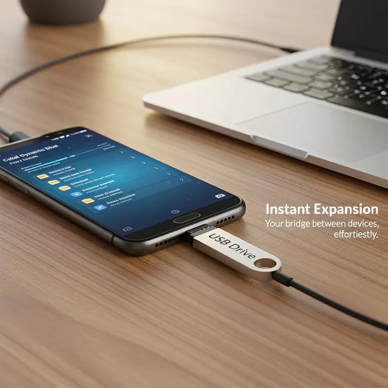 HUXUAN USB Type-C OTG Adapter – Universal Connector USB OTG Adapter Babs