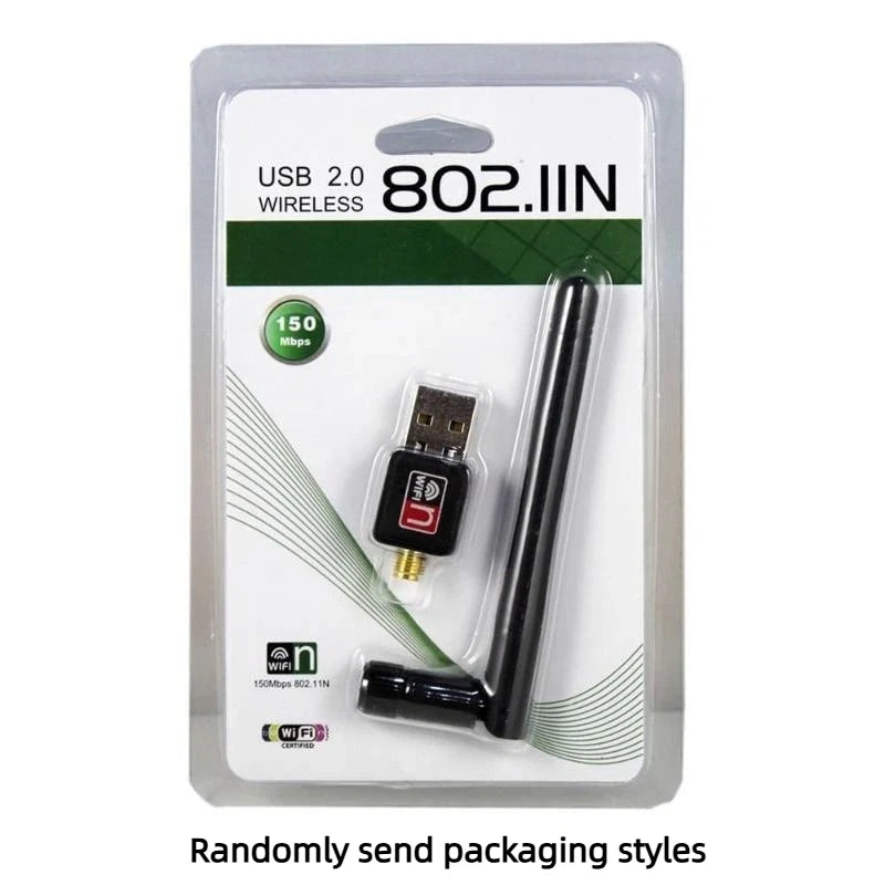 USB WiFi Adapter 150Mbps 802.11 b/g/n Wireless Network Dongle USB WiFi Adapter Babs A1