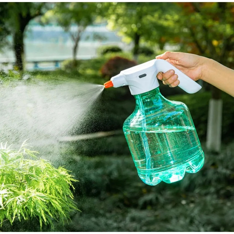 Electric Fine Mist Spray Bottle – One-Click 300ml Sprayer Electric Spray Bottle Babs