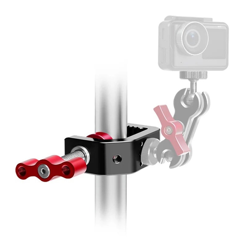 Adjustable Aluminum Alloy C Clamp for DSLR Camera & Hot Shoe Camera Mount Clamp Babs