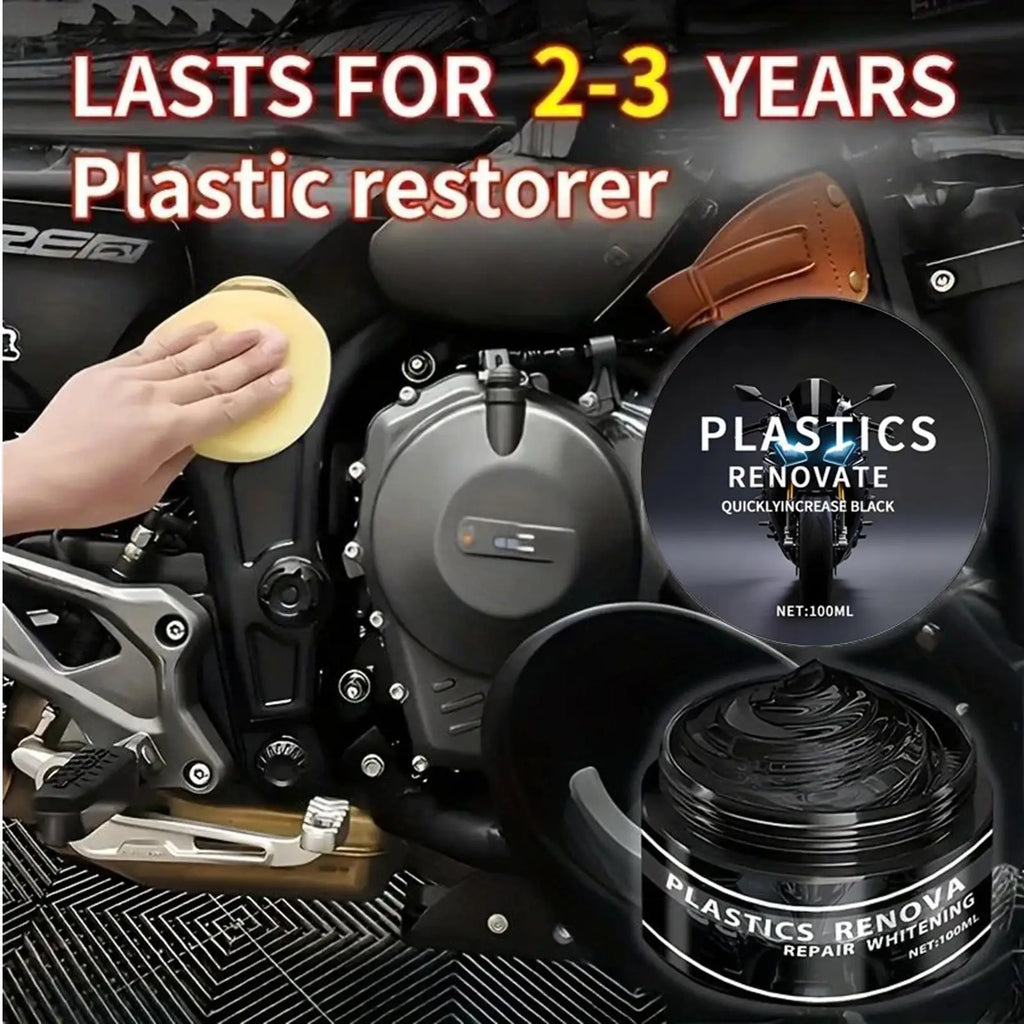Nano Black Car Trim Restorer Wax – Scratch & Leather Repair Car Trim Restorer Wax Babs