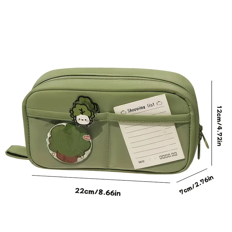 Volcano Pencil Case – Multi-Layer Stationery Organizer Pencil Case Organizer Babs