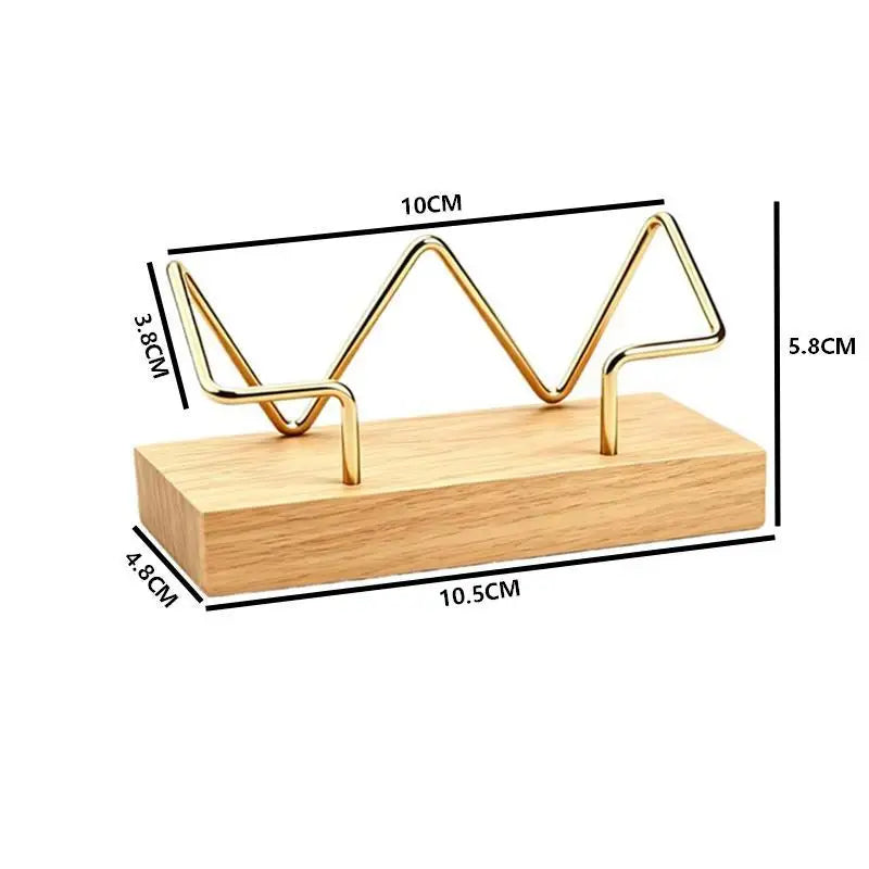 Wooden Business Card Holder – Desk Organizer Display Stand Business Card Holder Babs A2