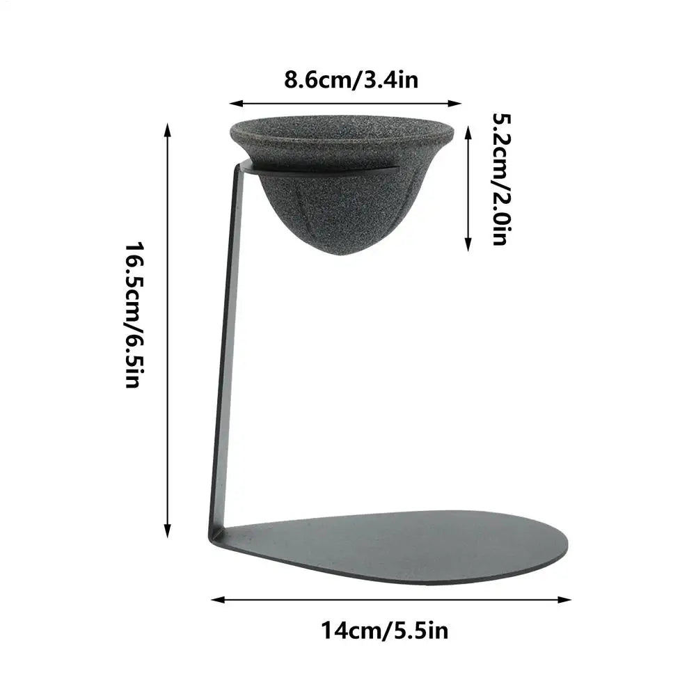 Ceramic Microporous Tea & Coffee Strainer Set with Stand Tea Coffee Strainer Babs 1pcs