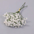Artificial Baby's Breath Silk Flowers – Wedding & Home Decor Artificial Silk Flowers Babs Beige 1 bunble
