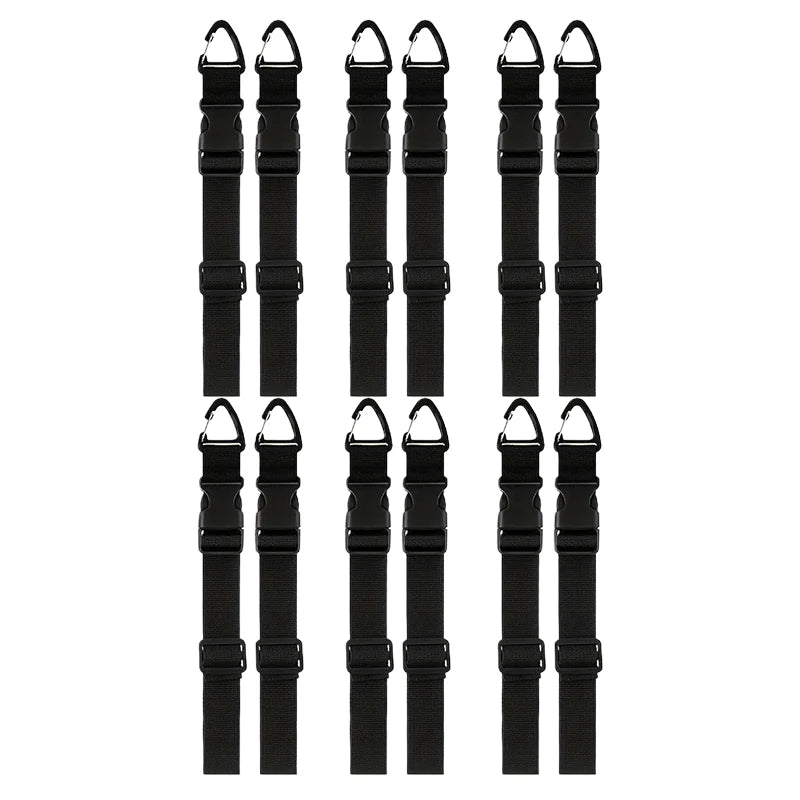 Adjustable Extension Cord Holder Organizer with Triangle Clips Cord Holder Organizer Babs 12 Pcs