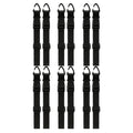 Adjustable Extension Cord Holder Organizer with Triangle Clips Cord Holder Organizer Babs 12 Pcs