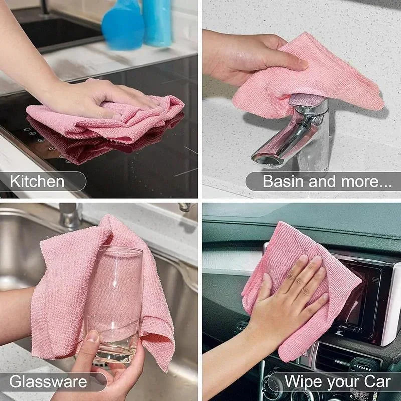 Reusable Absorbent Cleaning Towel Rolls – Kitchen, Car & Windows Reusable Cleaning Towels Babs