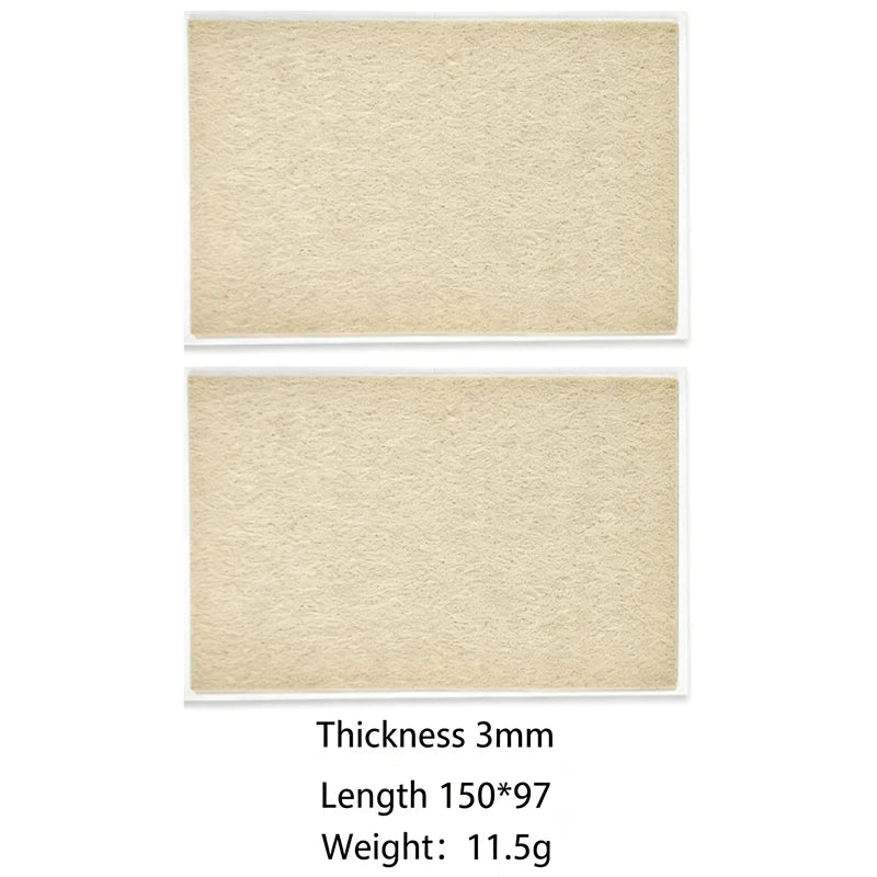 Self-Adhesive Felt Furniture Pads – Floor Scratch Protectors Furniture Floor Pads Babs beige-square-2pcs 3mm