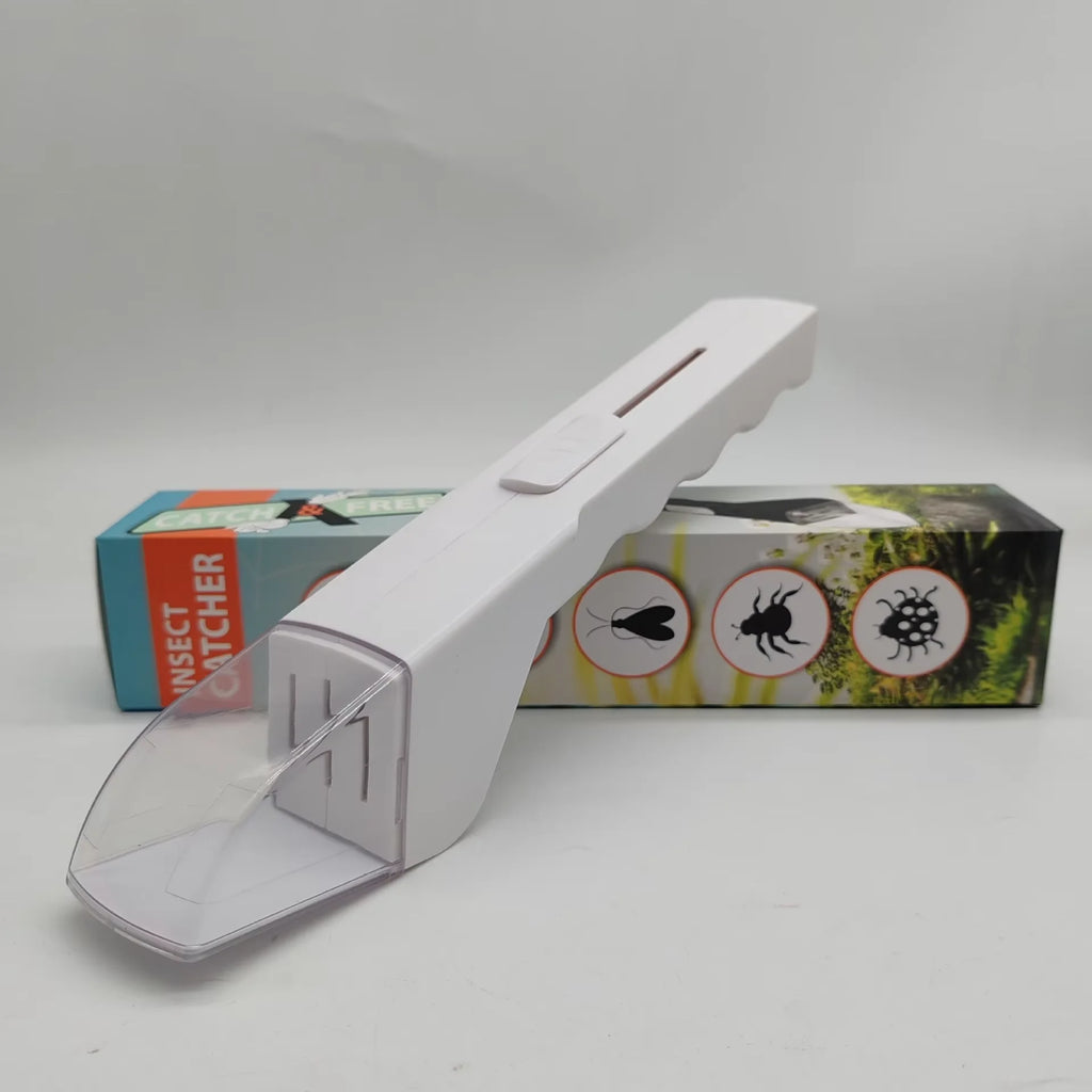 Handheld Insect Catcher – Spider, Bee & Bug Trap for Home Insect Catcher Babs White