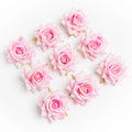 Artificial Silk Rose Flower Heads 5/10 Pcs – Wedding & Home Décor Artificial Silk Flowers Babs Color 6 5 pcs
