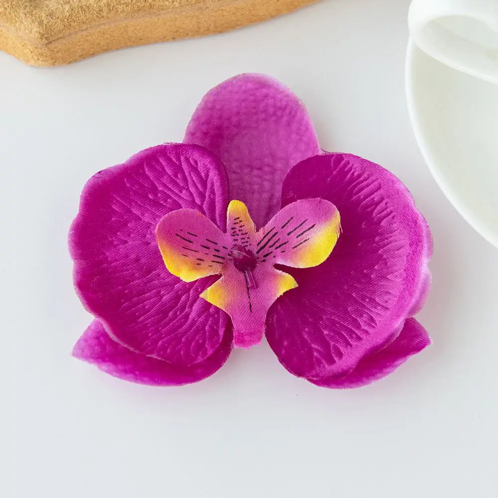 Silk Moth Orchid Artificial Flowers 5/10pcs – Wedding & Home Décor Artificial Silk Flowers Babs 11 10pcs