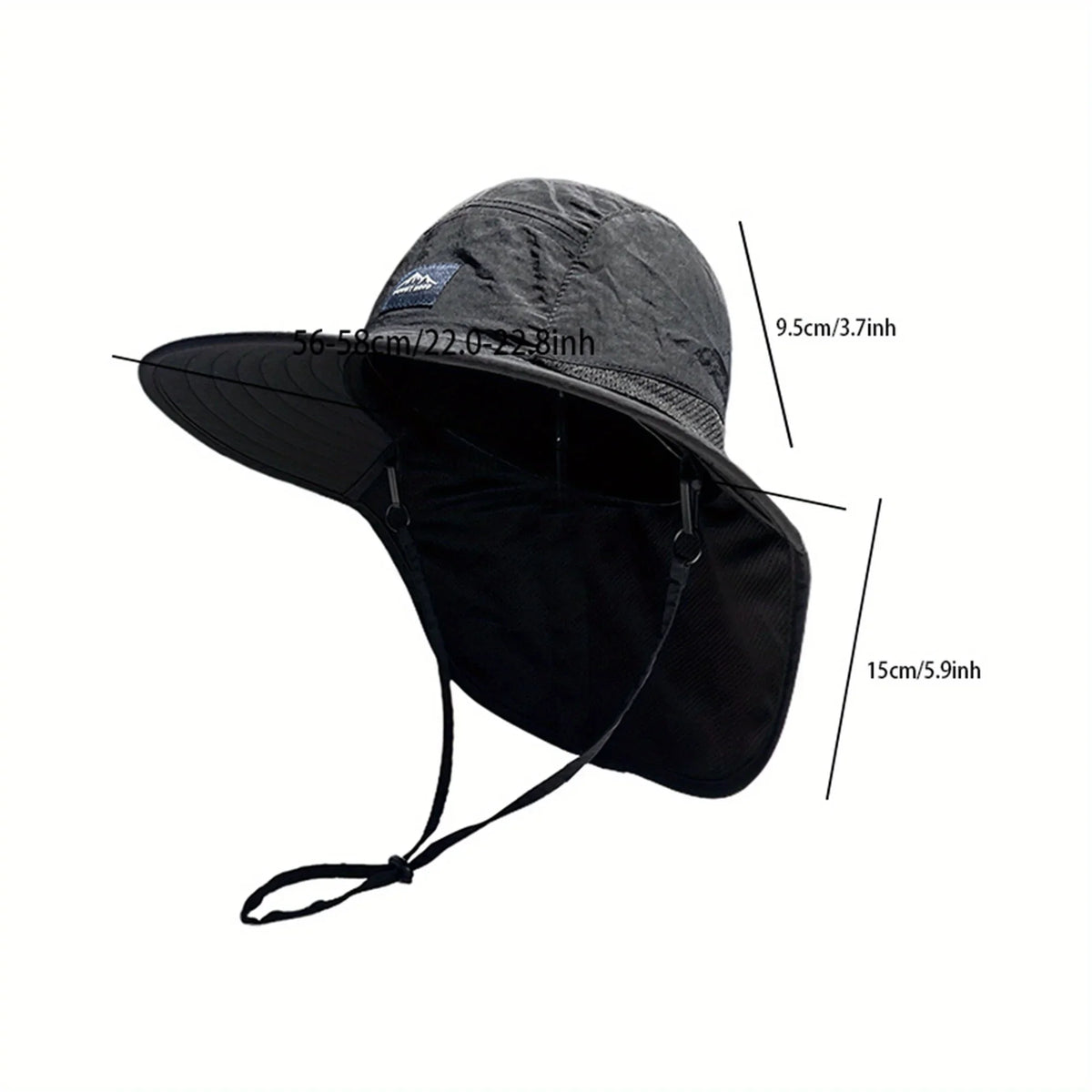Unisex Sun Protection Fisherman Hat – Hiking, Fishing & Travel Sun Hat Babs
