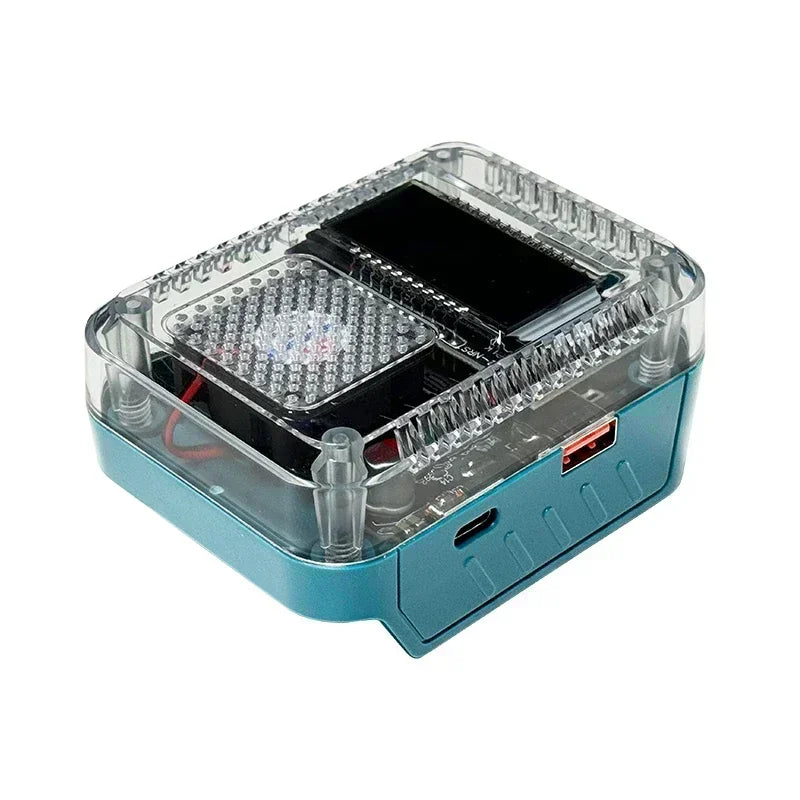 Makita 18V Battery USB-C Adapter 140W PD3.1 – Digital Display Battery Adapter Converter Babs For Makita