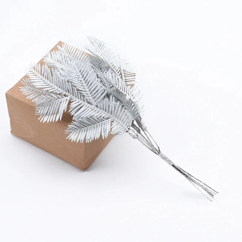 Artificial Mini Christmas Tree Sprigs – DIY Holiday Décor Artificial Holiday Sprigs Babs style 2 1pcs