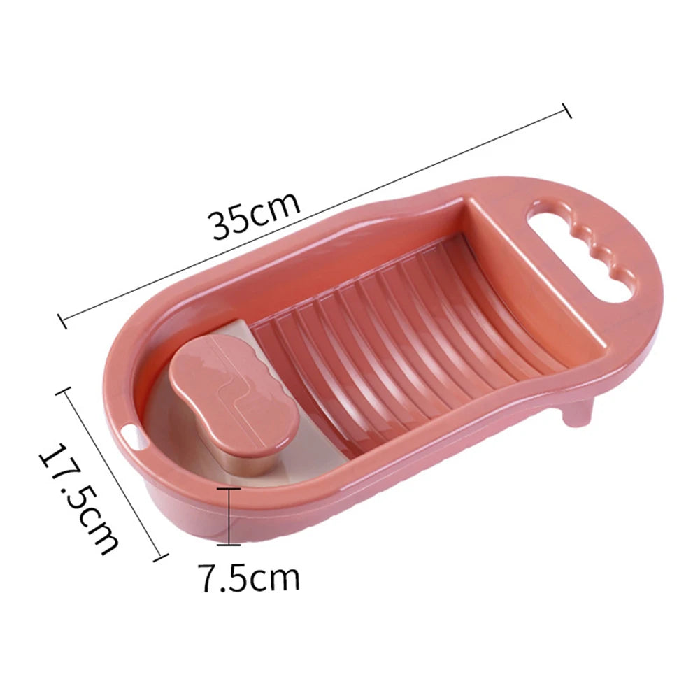 Mini Laundry Scrub Board – Portable Hand Wash Washboard Laundry Scrub Board Babs