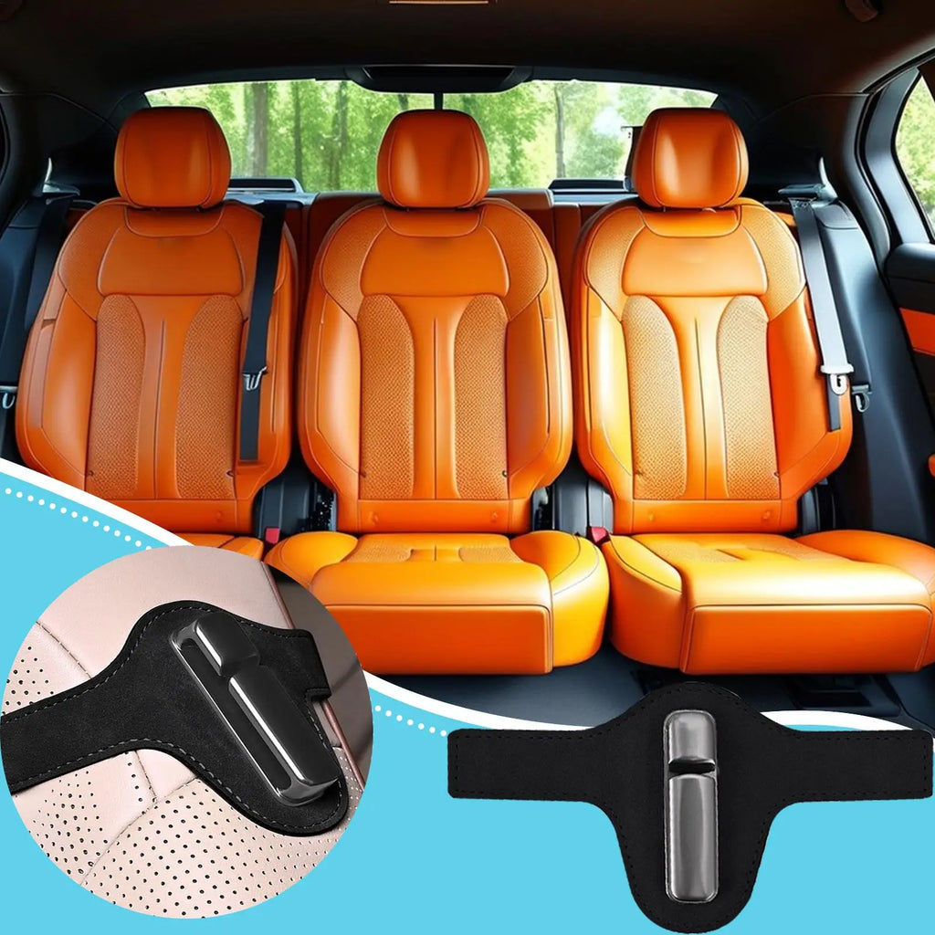 Ergonomic Car Seat Belt Retainer – Non-Slip Safety Buckle Seat Belt Retainer Babs