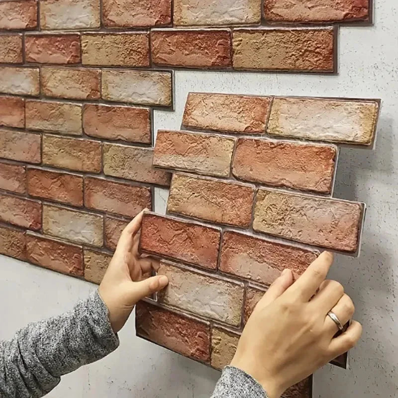 3D Stone Texture Peel & Stick Wall Panels 30x30CM – 5/10pcs Peel & Stick Wall Panels Babs
