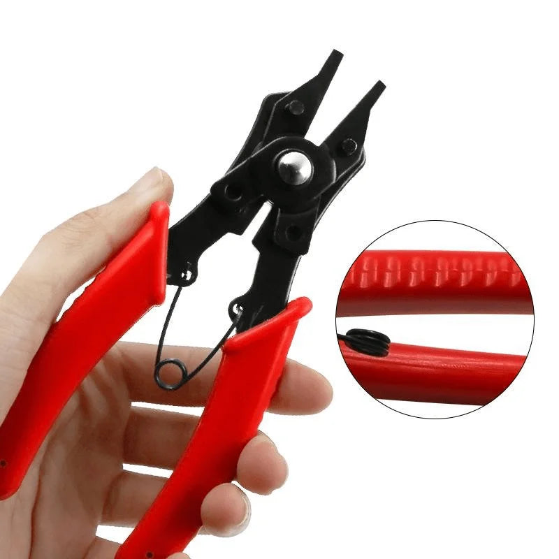 4-in-1 Snap Ring Pliers Set | Circlip Hand Tool Kit Snap Ring Pliers Babs