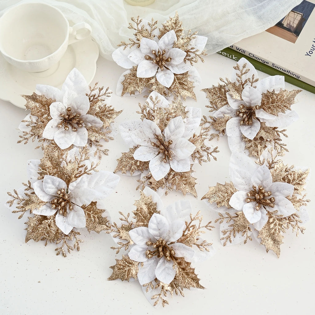 10/20 PCS Silk Artificial Rose Flower Heads | Wedding & Home Decor Artificial Flowers Babs