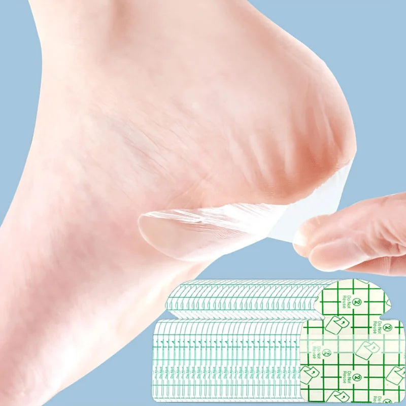 20PCS Invisible Moisturizing Heel Patches – Breathable PU Cushions Heel Cushion Patch Babs