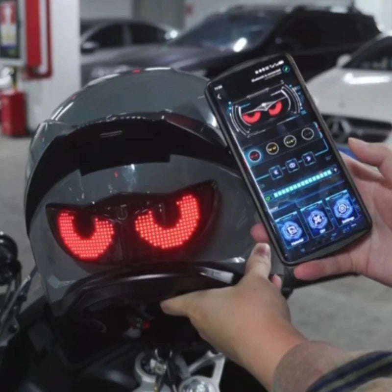 RGB LED Devil's Eye Lights for Bike & Motorcycle – App Control Motorcycle LED Lights Babs