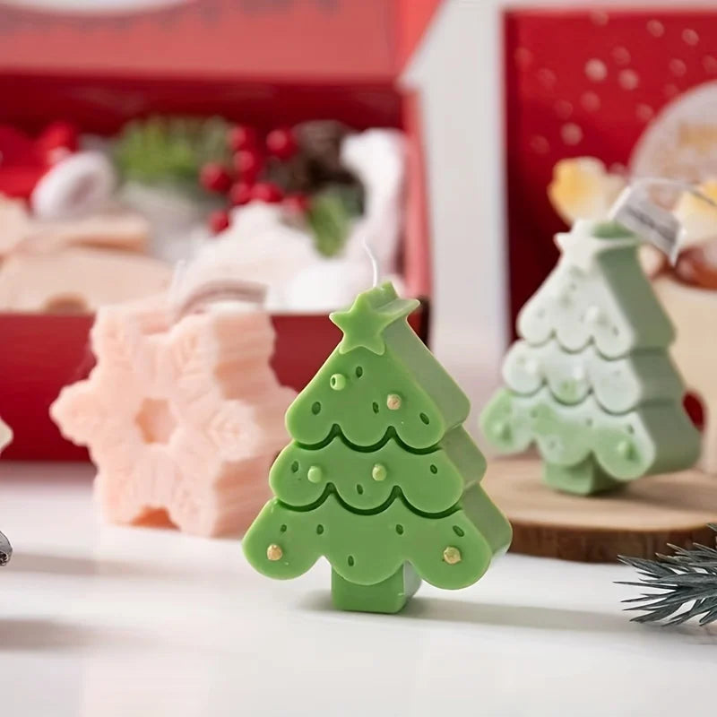Christmas Silicone Candle & Cookie Mold – DIY Holiday Craft Tool Silicone Craft Mold Babs
